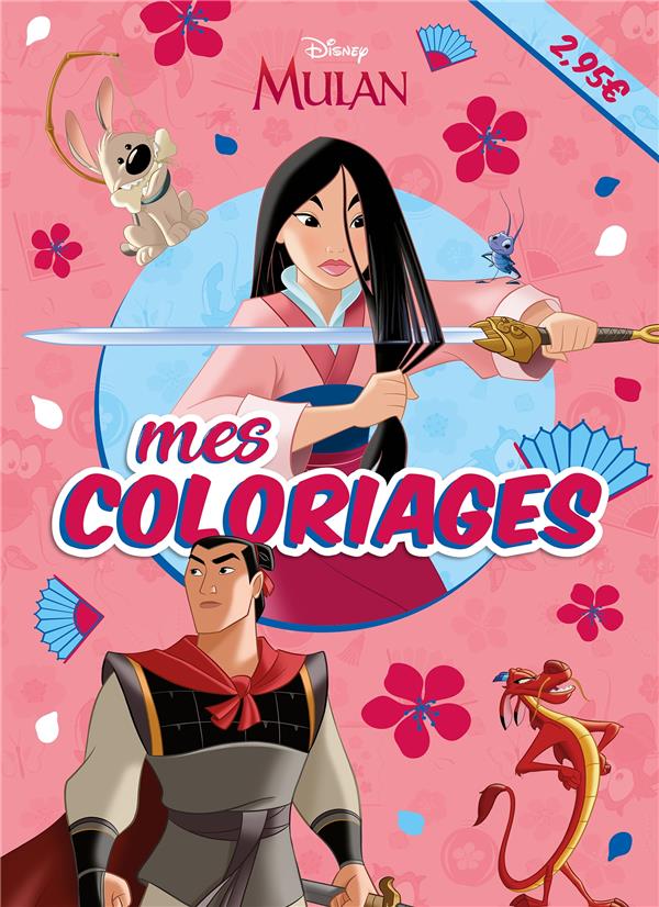 Mes coloriages - disney princesses - mulan