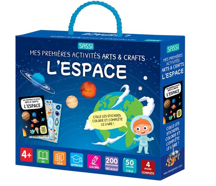 Mes premières activités arts & crafts : l'espace