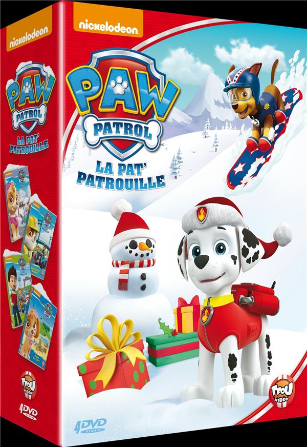 Paw Patrol, La Pat' Patrouille - Le coffret 4 DVD