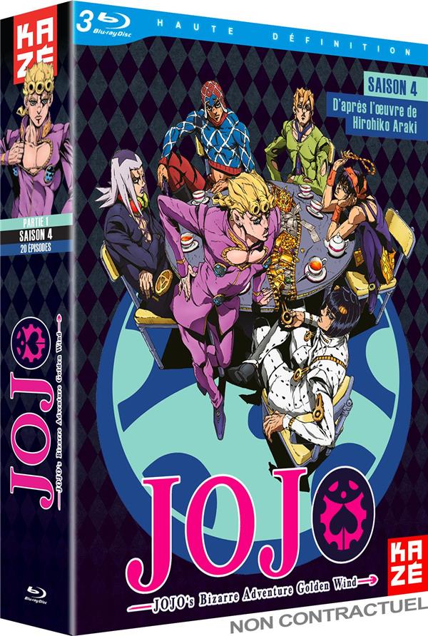 JoJo's Bizarre Adventure - Saison 4 : Golden Wind, Box 1/2