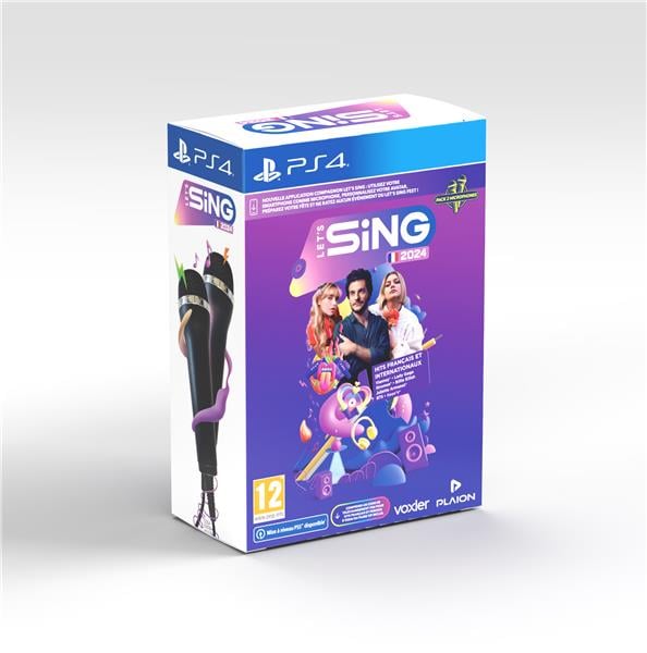 Let' Sing 2024 2 Micro Edition Spéciale PS4 - vue 4