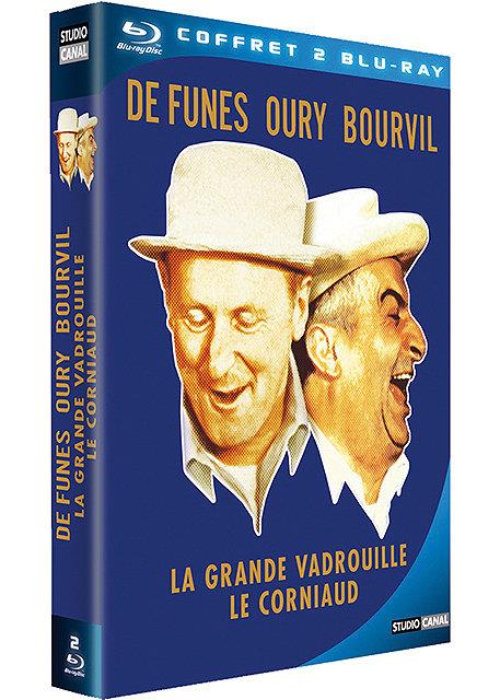 Bourvil - Oury - de Funès : Le corniaud + La grande vadrouille