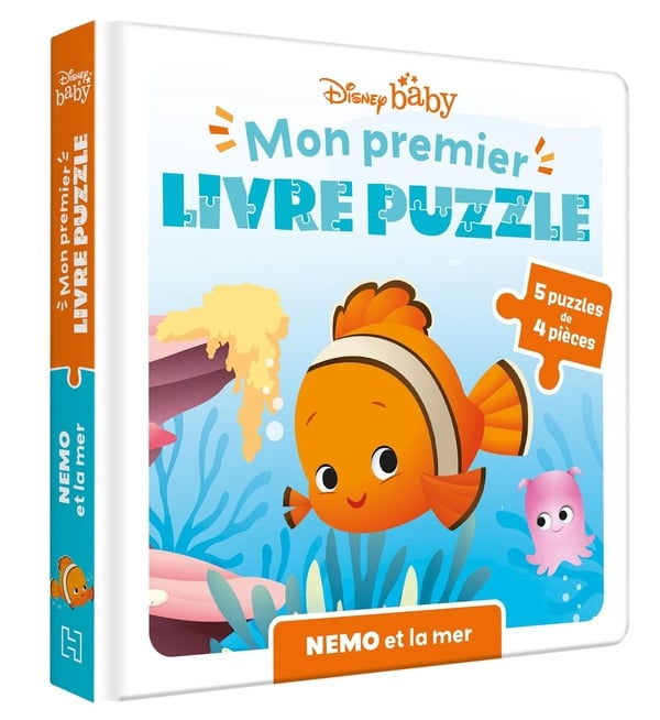 Mon premier livre puzzle : Disney Baby : Nemo et la mer