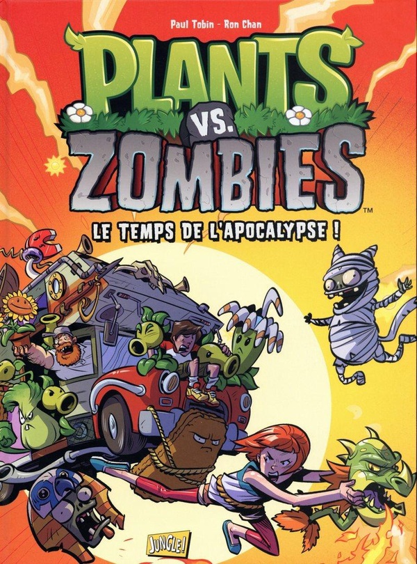 Plants vs zombies Tome 2 : le temps de l'apocalypse !