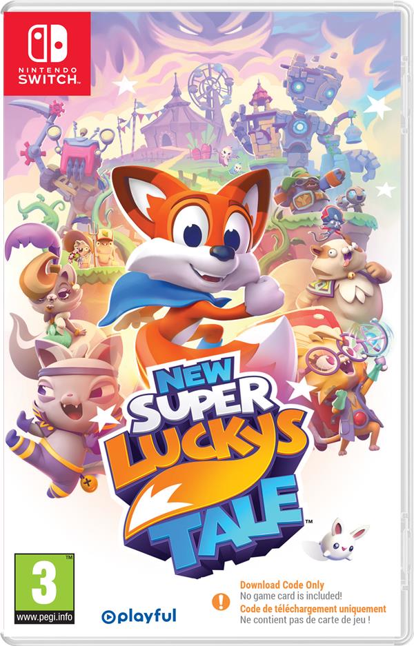 New Super Lucky Tale (Code in a Box)