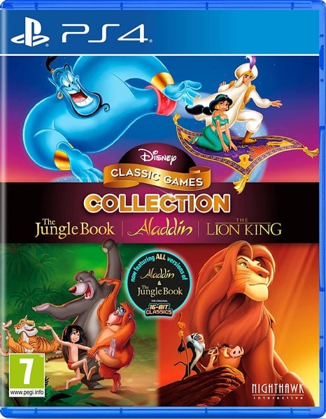 Disney Classic Games Collection : The Jungle Book, Aladdin, & The Lion King - Definitive Edition