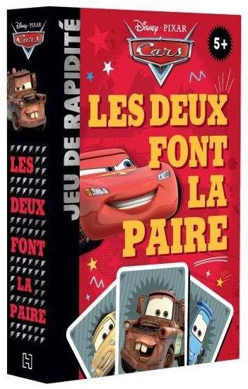 Cars - jeu de cartes - les deux font la paire