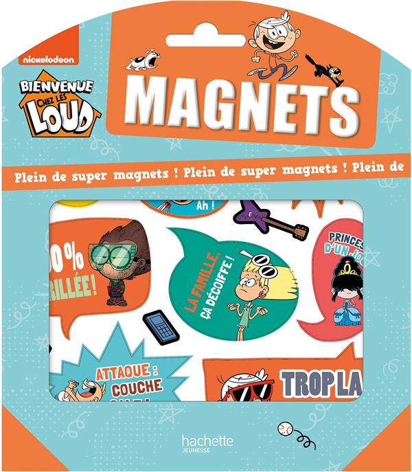 Bienvenue chez les loud - pochette magnets