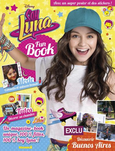 Soy luna - fun book - avec poster et stickers