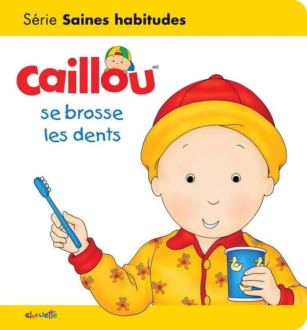 Les essentiels de Caillou : Caillou se brosse les dents