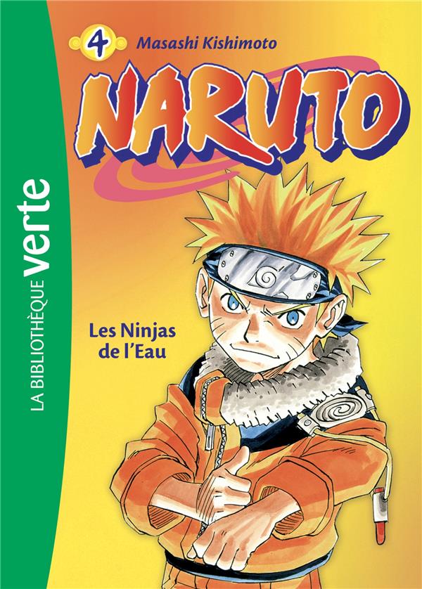 Naruto Tome 4 : les ninjas de l'eau