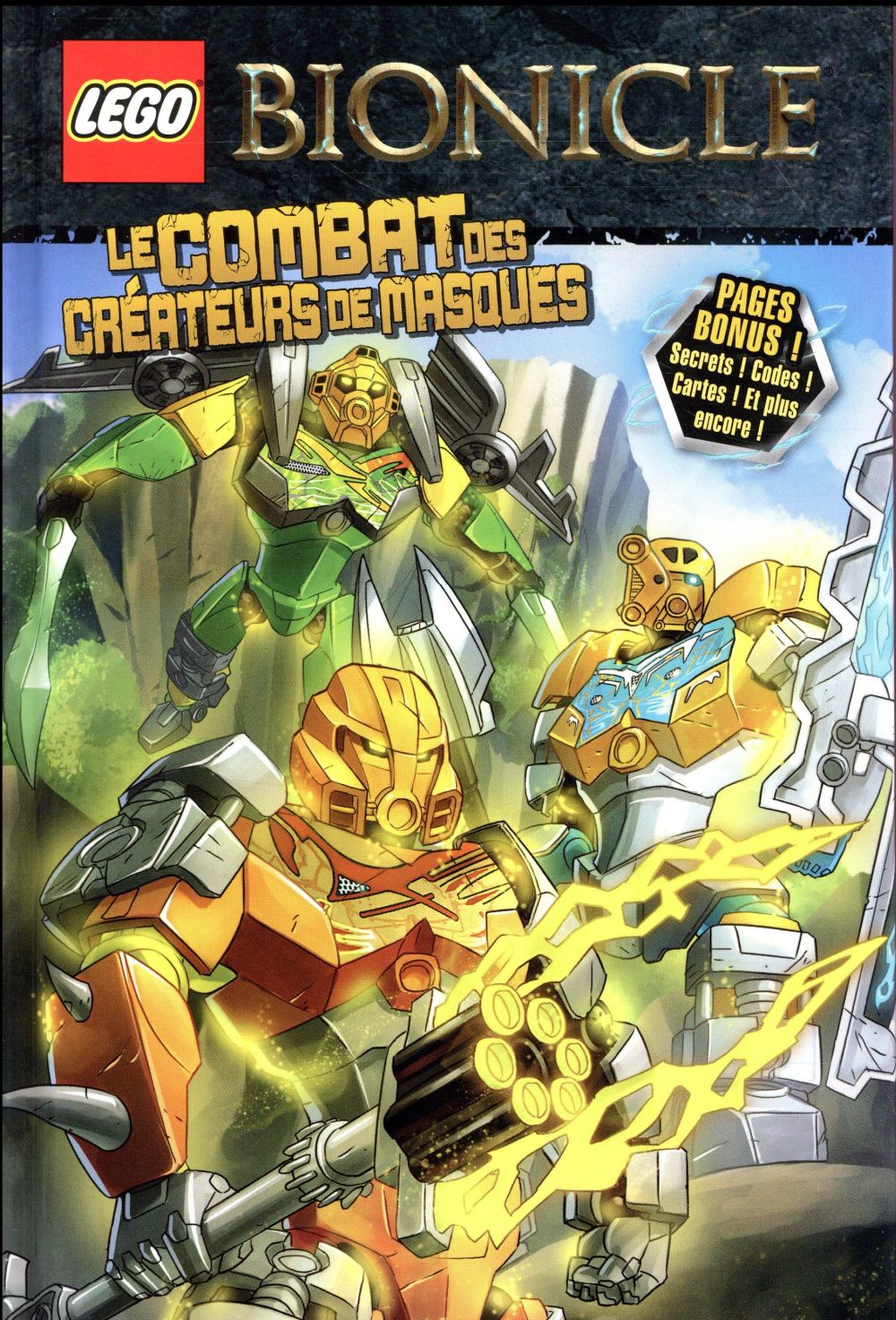 Lego bionicle - le combat des créateurs de masques