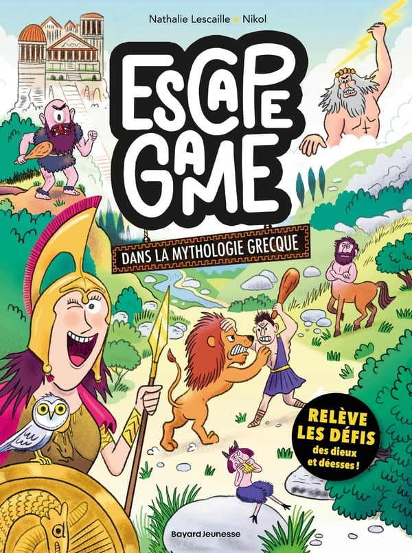 Escape game Tome 2 : Dans la mythologie grecque