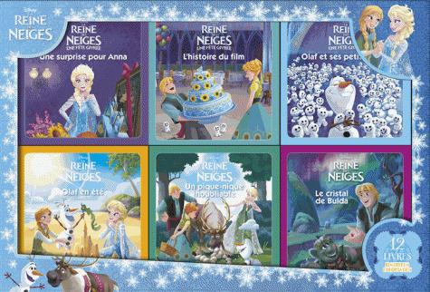 La Reine des Neiges : coffret 12 livres