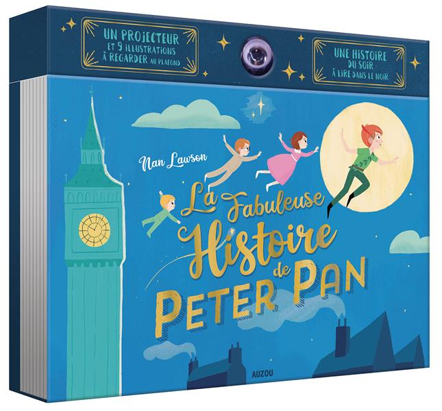 Livre projecteur - la fabuleuse histoire de Peter Pan