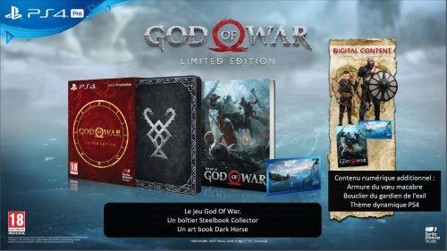 God Of War Édition Limitée Jeu PS4 - vue 3