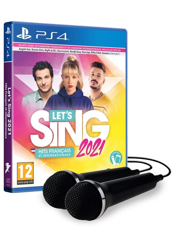 Lets Sing 2021 Hits français et internationaux + 2 Micros Jeu Switch - vue 3