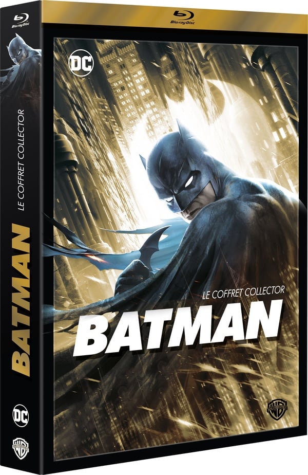 Batman, le coffret collector : Un deuil dans la famille + Batman Ninja + Year One + Gotham by Gaslight + The Dark Knight parties 1 & 2