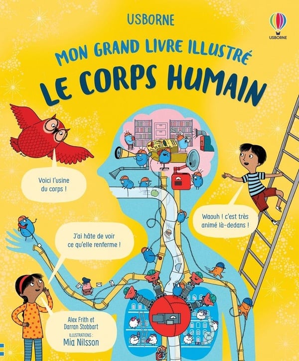 Mon grand livre illustré : Le corps humain