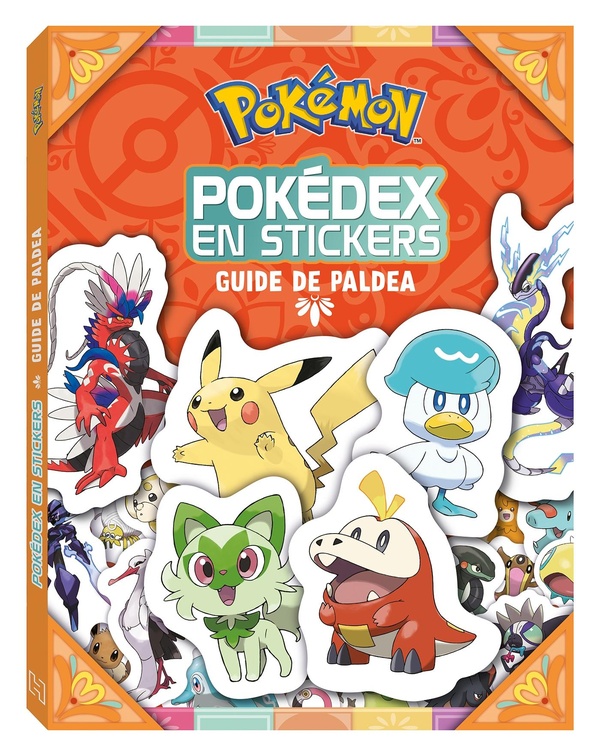 Pokémon : Pokédex en stickers - Guide de Paldea