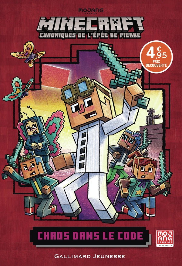 Romans Minecraft - Chaos dans le code : Chroniques de l'Epée de pierre, tome 1-Edition spéciale