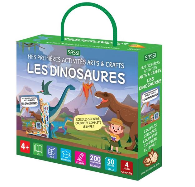 Mes premières activités arts & crafts : les dinosaures