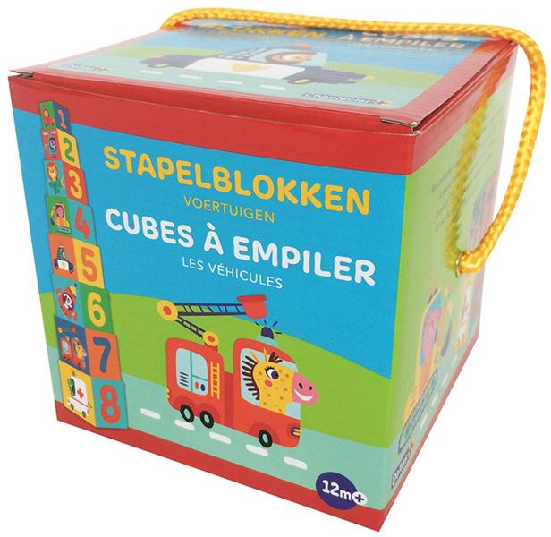 Cubes à empiler - les véhicules