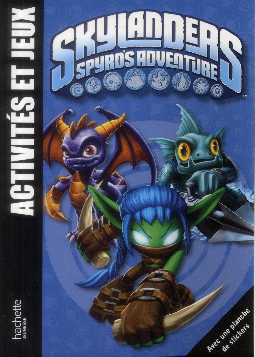 Skylanders - spyro's adventure - activités et jeux