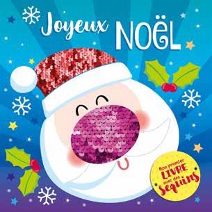 Mon 1er livre avec des sequins - joyeux Noël