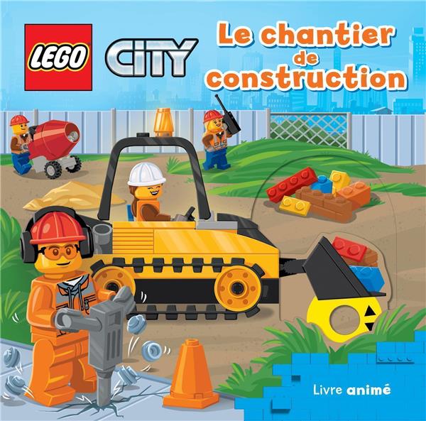 LEGO® City : Le Chantier de construction : livre animé