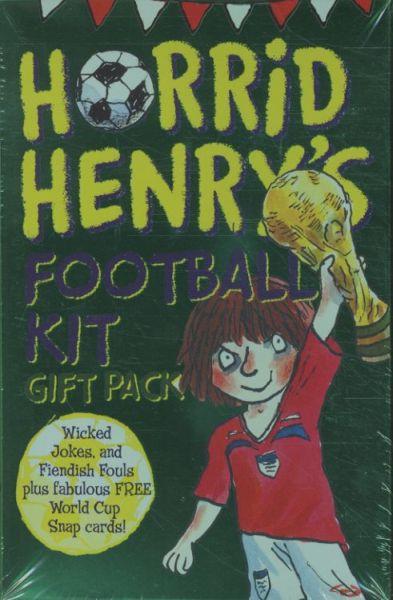 Horrid Henry's football kit - two books and world cup snap cards