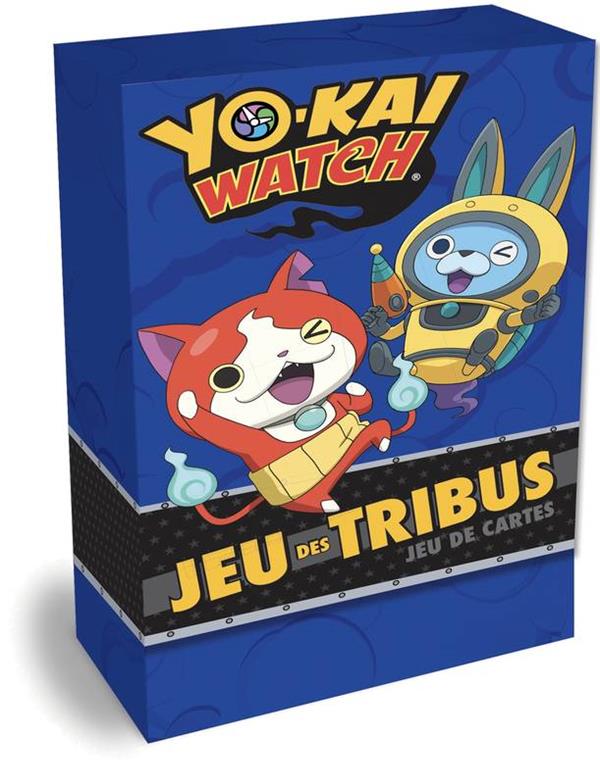 Yo-kai watch - boîte de cartes - jeu des tribus