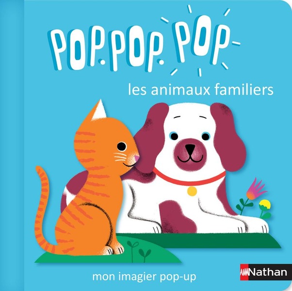 Mon imagier pop-up : pop pop pop : les animaux familiers