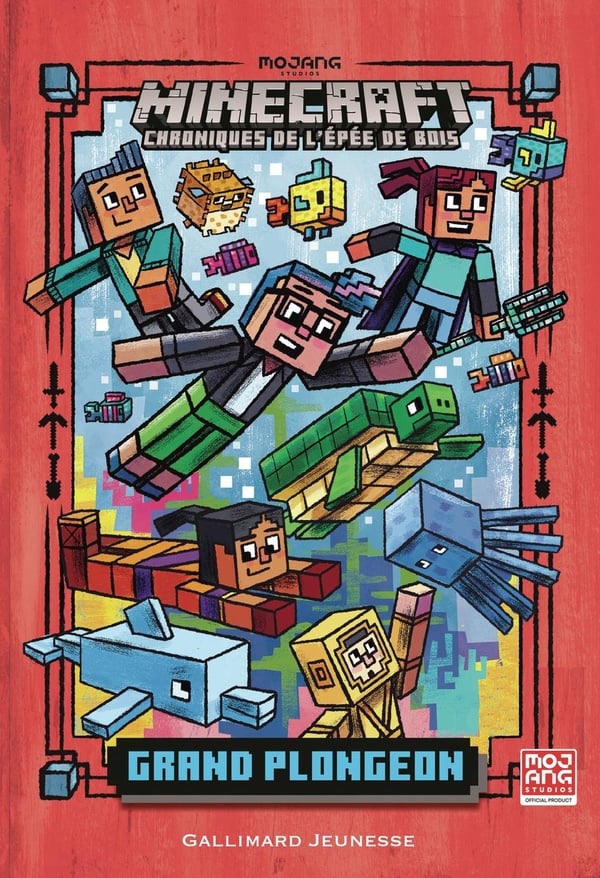 Minecraft - chroniques de l'épée de bois Tome 3 : chroniques de l'épée de bois Tome 3 - grand plongeon