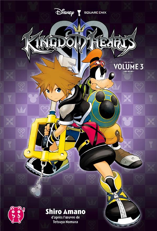 Kingdom Hearts : Intégrale vol.7 : Kingdom Hearts II Tome 6 (chapitres 2 à 6), Tome 7 et Tome 8 (chapitres 1 à 5)