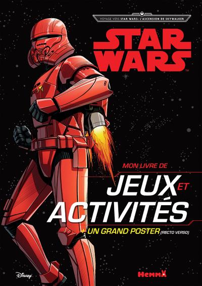 Star wars - voyage vers star wars : l'ascension de skywalker - mon livre de jeux et activités + un grand poster