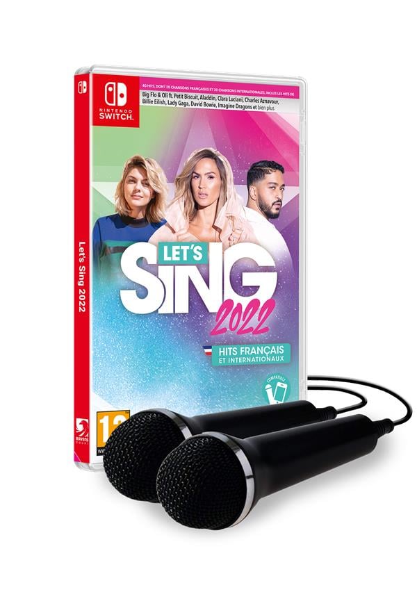 Lets Sing 2022 2 Mics Jeu Switch - vue 6