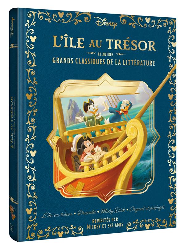 L'île au trésor et autres grands classiques de la littérature : l'île au trésor - Dracula - Moby Dick - Orgueil et préjugés