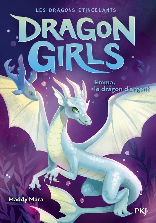 Dragon Girls Cycle 1 : Les dragons étincelants Tome 2 : Emma, le dragon d'argent