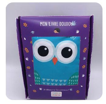 Mon hibou tout doux : livre coussin