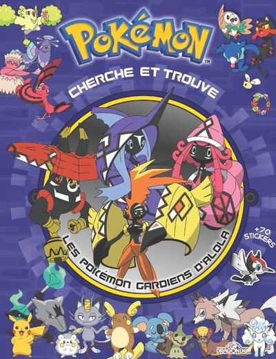 Cherche et trouve - les pokémon gardiens d'aloha