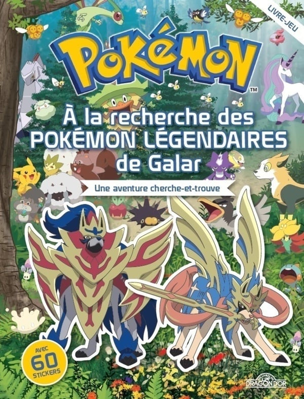 Cherche et trouve : Pokémon : à la recherche des Pokémon légendaires