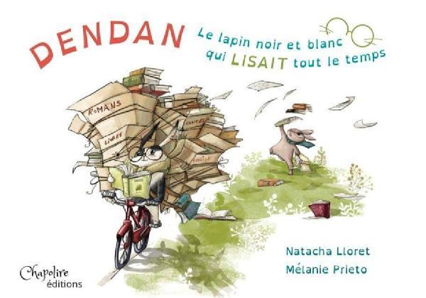 Dendan, le lapin noir et blanc qui lisait tout le temps