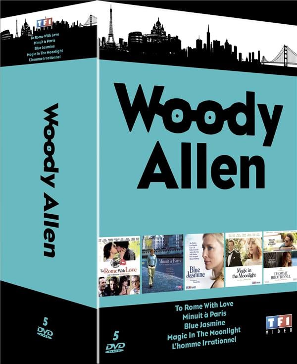 Woody Allen - Amours et petits tracas : To Rome With Love + Minuit à Paris + Magic in the Moonlight + Blue Jasmine + L'homme irrationnel