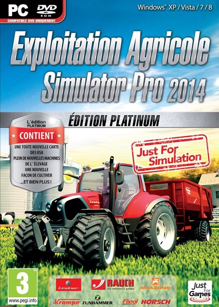 Exploitation Agricole Pro Simulator 2014 Platinum Edition Pc - vue 3