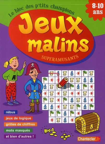 Le bloc des p'tits champions - jeux malins superamusants