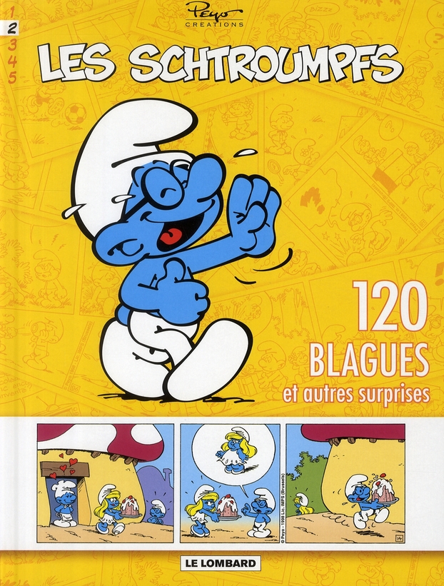 Les Schtroumpfs - 120 blagues et autres surprises Tome 2