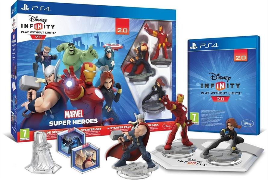 Pack de Démarrage Disney Infinity 2.0: Marvel PS4 - vue 2