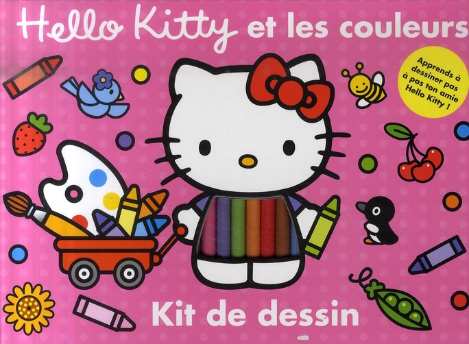 Hello kitty et les couleurs - kit de dessin