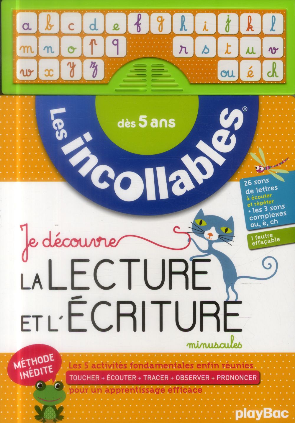 Les incollables - je découvre la lecture et l'écriture majuscules